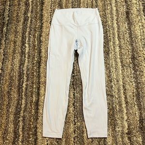 Lululemon 25” Double Lined Light Blue Align Leggings